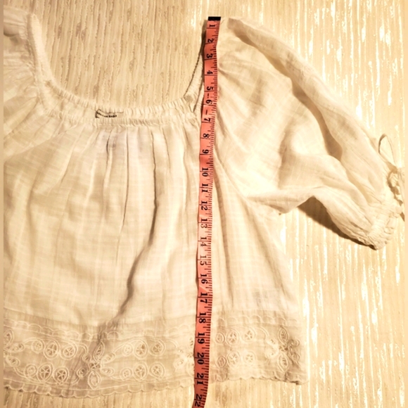 NWT American Eagle Sheer Sheer Blouse - Picture 5 of 9